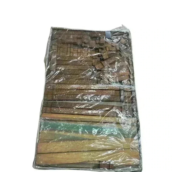 Vintage Halsam American Logs Large Set in Original Box See Photos - Picture 8 of 12